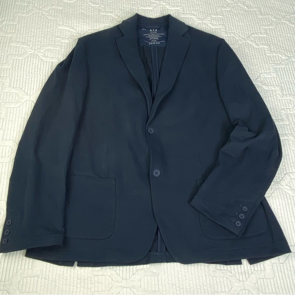 Mack Weldon ACE Blazer Men's Size XX-Large Navy Blue Unstructured XXL - Picture 1 of 13